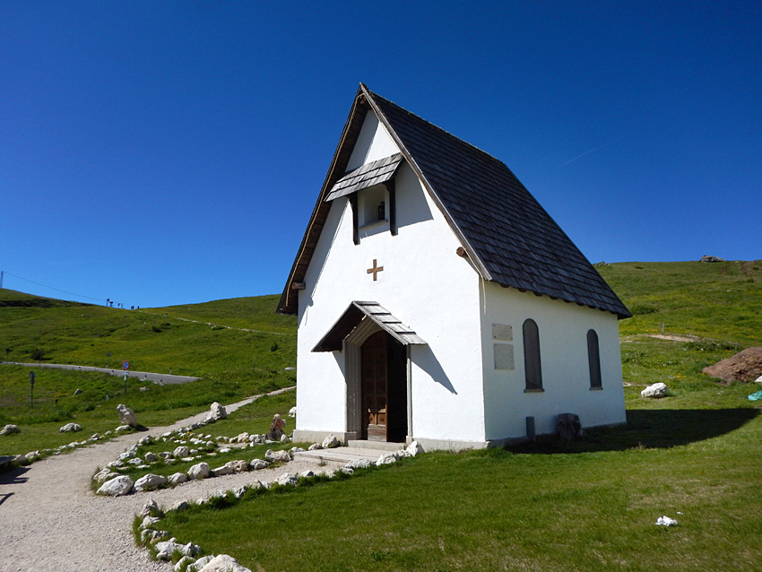 Passo Sella - kaple