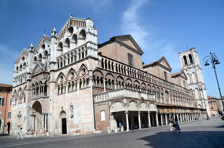 Ferrara - katedrla San Giorgio Martire