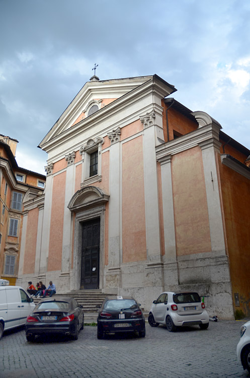 Řím - Santa Croce e San Bonaventura dei Lucchesi