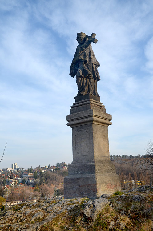 Socha svatého Jana Nepomuckého - Zlíchov