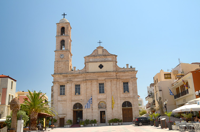 Chania - řecká ortodoxní katedrála Panny Marie