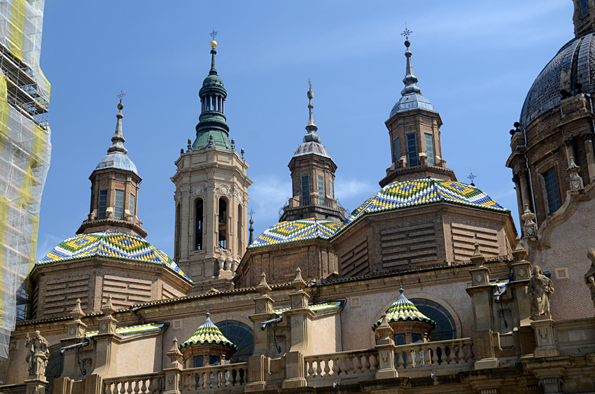 Zaragoza - bazilika Panny Marie na Sloupu